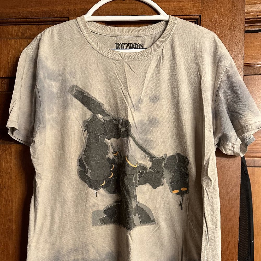 Overwatch Reinhardt T-Shirt, Adult Size L